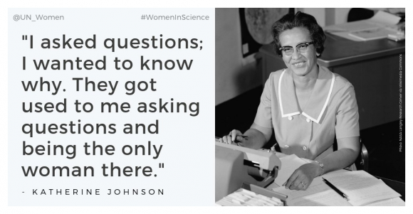 Space4Women Katherine Johnson